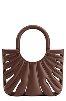 JW PEI Faye Leaf Beach Top Handle Bag in Brown at Nordstrom