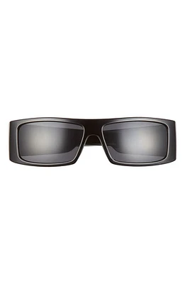 Rad + Refined Classic 58mm Rectangular Sunglasses in Black at Nordstrom