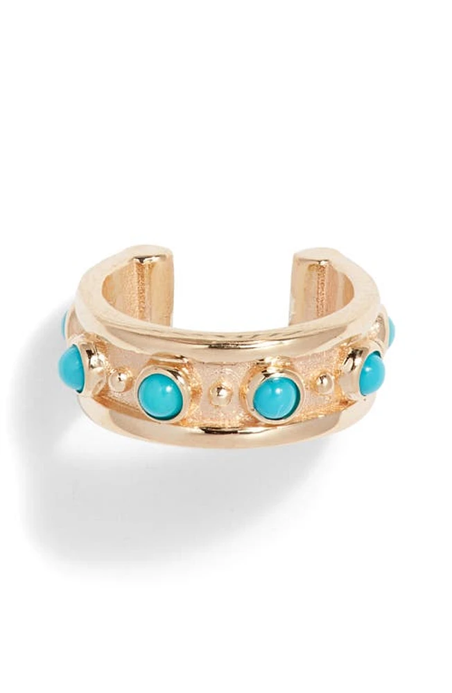 Anzie Dew Drop Marine Single Ear Cuff in Turquoise at Nordstrom