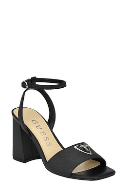 GUESS Gelyae Ankle Strap Sandal in Black at Nordstrom, Size 8