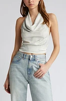 Open Edit Cowl Neck Halter Top at Nordstrom,