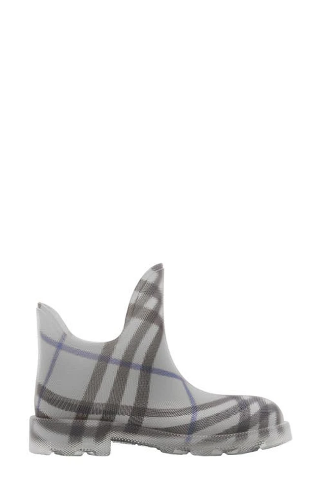 burberry Marsh Check Textured Ankle Boot Lichen at Nordstrom,