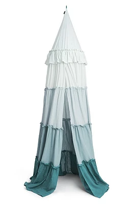 DockATot Ombré Cotton Voile Hanging Canopy in Jade at Nordstrom