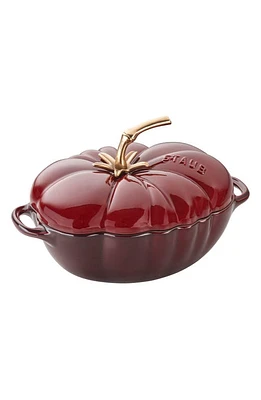 Staub 3-Quart Enameled Tomato Cast Iron Dutch Oven in Grenadine at Nordstrom