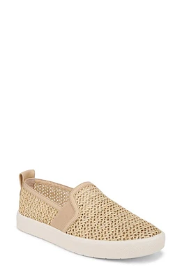 Vince Blair Raffia Slip-On Shoe in Natural at Nordstrom, Size 8