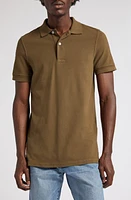 TOM FORD Short Sleeve Cotton Piqué Polo at Nordstrom, Us