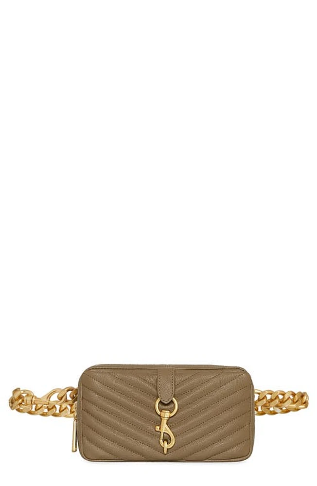 Rebecca Minkoff Edie Leather Belt Bag in Surplus at Nordstrom