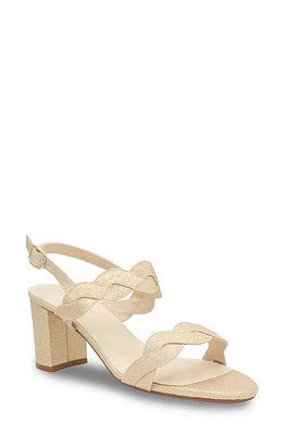 Touch Ups Champagne Ankle Strap Sandal at Nordstrom,