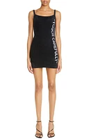 Off-White Touch Carefully Minidress in Black White at Nordstrom, Size 10 Us