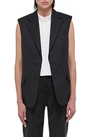 Helmut Lang Virgin Wool Vest Black at Nordstrom,