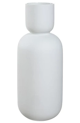 Renwil Glazed Ceramic Vase in Glazed Matte Off-White Finish at Nordstrom