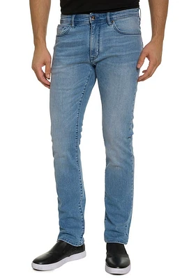 Robert Graham Virgil Stretch Jeans Indigo at Nordstrom,