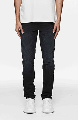 PURPLE BRAND Supernova Straight Leg Jeans Black at Nordstrom,