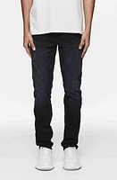 PURPLE BRAND Supernova Straight Leg Jeans Black at Nordstrom,