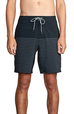 RVCA Current Stripe Water Repellent Board Shorts at Nordstrom,