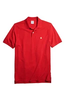 Brooks Brothers Slim Fit Stretch Cotton Piqué Polo Bb Red at Nordstrom,