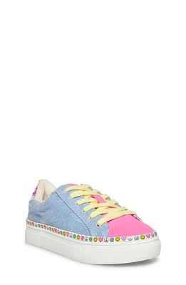 Steve Madden Colorblock Denim Sneaker in Denim Fabric at Nordstrom, Size 3 M