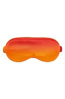 BLISSY Silk Sleep Mask in Orange Ombre at Nordstrom