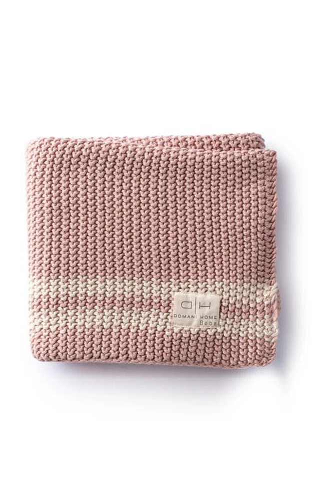 Domani Home Marici Baby Blanket in Blush/Shell at Nordstrom