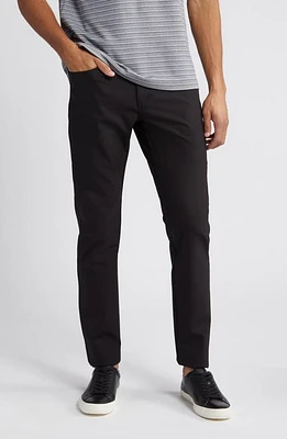 Scott Barber 5-Pocket High Performance Pants Black at Nordstrom,