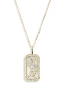 Melinda Maria Zodiac Pendant Necklace in Gold-Sagittarius at Nordstrom