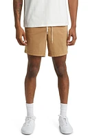 PacSun Reed Khaki Twill Volley Shorts Tigers Eye at Nordstrom,