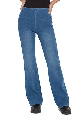 Lyssé Wide Leg Denim Trousers at Nordstrom,