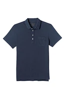 Billy Reid Pensacola Slim Fit Organic Cotton Pocket Polo at Nordstrom,