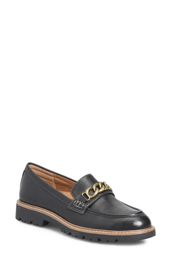 Comfortiva Linz Lug Sole Loafer Black at Nordstrom,