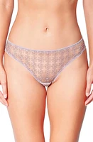 Huit Café Fleur Tanga Taupe at Nordstrom,