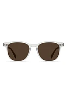 RAEN Alvez 50mm Polarized Square Sunglasses in Shadow/Vibrant Brown at Nordstrom