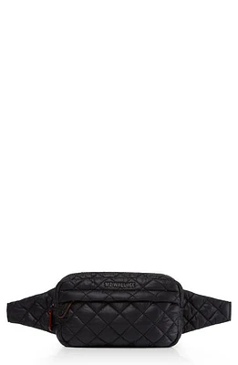 MZ Wallace Metro Belt Bag in Black/Black at Nordstrom