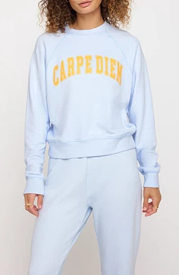 Spiritual Gangster Carpe Diem Forever Cotton & Modal Sweatshirt Windsurfer at Nordstrom,