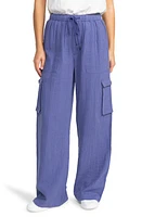 Roxy Precious Cargo Drawstring Pants Marlin at Nordstrom,