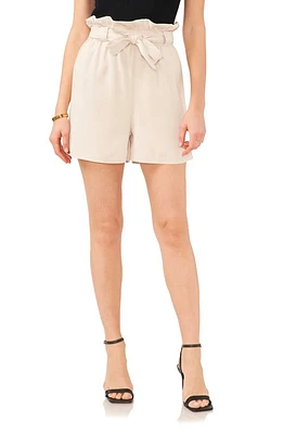 Vince Camuto High Waist Paperbag Shorts Clay at Nordstrom,