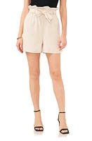 Vince Camuto High Waist Paperbag Shorts Clay at Nordstrom,