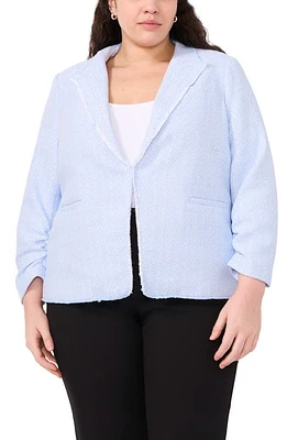 halogen(r) Raw Hem Crop Blazer at Nordstrom,