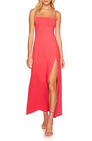 Susana Monaco Sleeveless Side Slit Dress in Frambroise at Nordstrom, Size Large