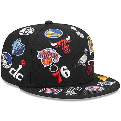 New Era x Staple Men's New Era Black NBA x Staple 59FIFTY Fitted Hat at Nordstrom, Size 7.5