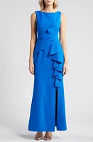 Eliza J Ruffle Front Gown at Nordstrom,