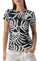 Sanctuary The Perfect Geo Print Cotton Blend Knit Top at Nordstrom,