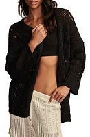 Lucky Brand Open Stitch Cardigan at Nordstrom,