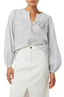 Joe's The Suzie Stripe Long Sleeve Popover Top Ella at Nordstrom,