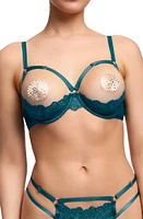 Von Follies By Dita Teese Madame XXX Strappy Open Cup Underwire Bra at Nordstrom,