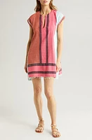 lemlem Elina Cotton Blend Cover-Up Caftan Zula Layercake at Nordstrom,