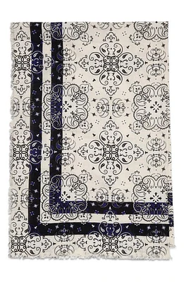 rag & bone Astra Paisley Scarf in Vanilla at Nordstrom