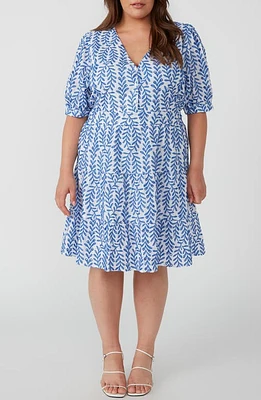 Estelle La Croisette Ruffle Hem Dress at Nordstrom,