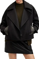 AllSaints Cooper Jacket Black at Nordstrom,