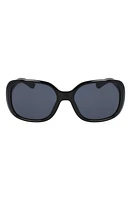 Nike Audacious 135mm Square Sunglasses in Black/Dark Grey at Nordstrom