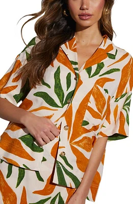 VICI Collection Rainforest Camp Shirt Tropical at Nordstrom,